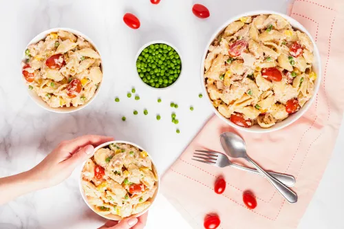 Creamy Tuna &Vegetable Pasta