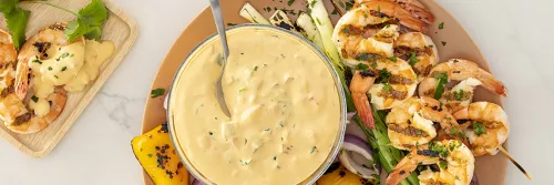 Coconut Cream Sauce Long Left