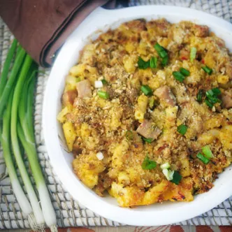 Macaroni and Cheese with Sausage