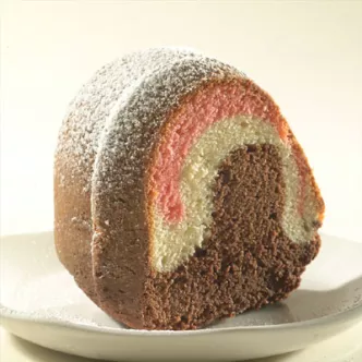Nesquik Neapolitan Pound Cake