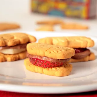 Nesquik Animal Cracker Sandwiches