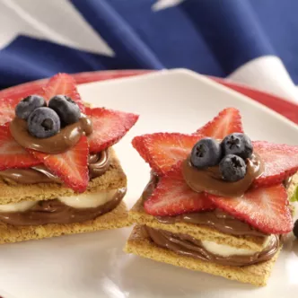 Cazuela de Tostada Francesa de Durazno y Almendras
