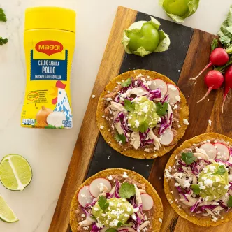 Chicken Tostadas