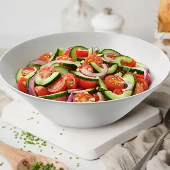 Tomato & Cucumber Salad