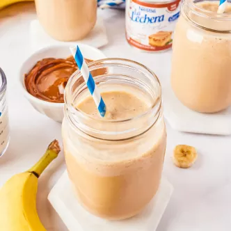 Dulce de Leche Banana Smoothie