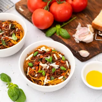 Spaghetti & Beef Bolognese