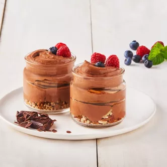 Chocolate walnut dessert