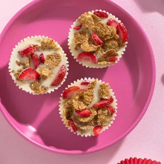 Cold Cereal and Yogurt Cupcakes