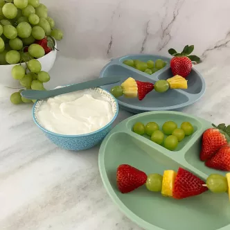 Fruit Kabobs with Yogurt Dip