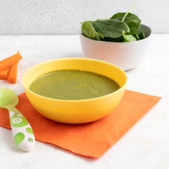 Spinach and Carrot Puree