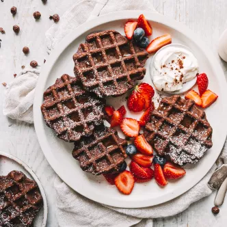 NESQUIK Chocolate Waffles