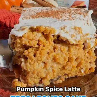 Pumpkin Tres Leches Cake