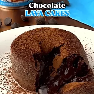 Pastel de Lava de Chocolate