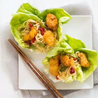 Chicken Lettuce Wraps