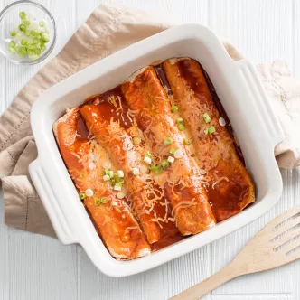Creamy Chicken Enchiladas