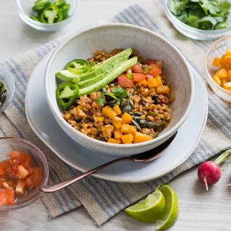 Spicy Mexican Rice Bowl