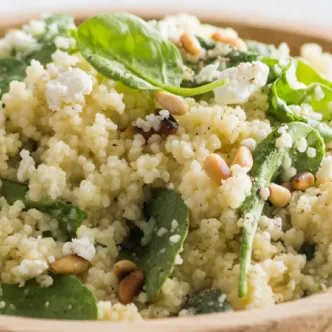 Spinach Couscous