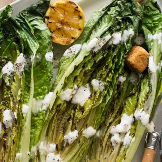 Grilled Romaine Salad