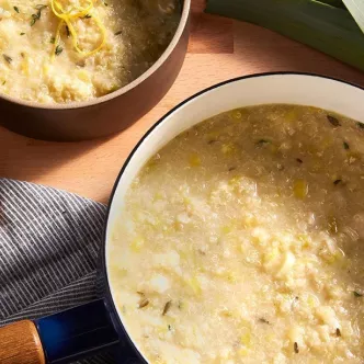 Greek Lemon, Chicken and Quinoa Soup