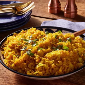 Turmeric Cauliflower Rice