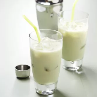 Iced Green Tea Latte
