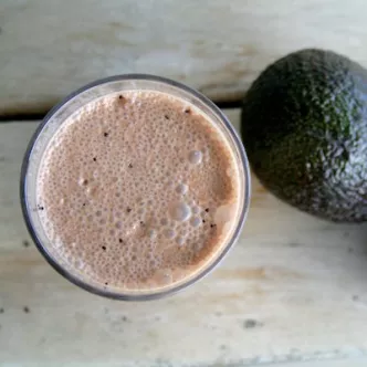 Frozen Avocado Mocha Bliss