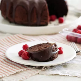 Chocolate Mocha-Kissed Bundt Cake