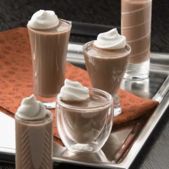 Traguitos de Moca con Menta Calientes