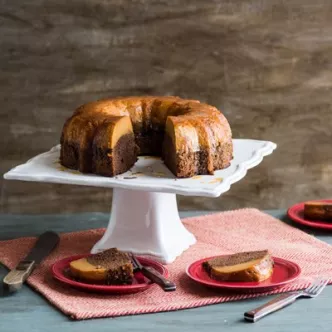 Chocoflan de Dulce de Leche