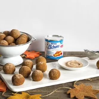 Trufas de Pastel de Canela y Especias