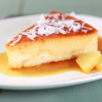 Piña Colada Flan