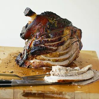 Baked Cola-Brined Fresh Ham