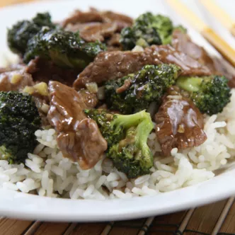 Chinese-Style Beef and Broccoli