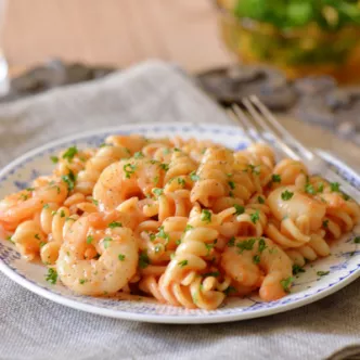 Shrimp Pasta Arrabbiata