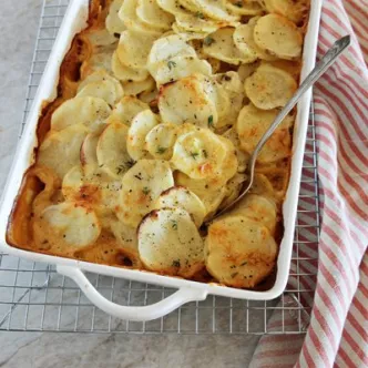 Papas Gratinadas