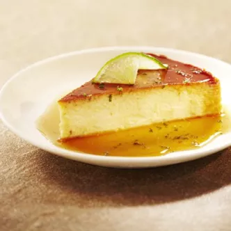 Lime Flan