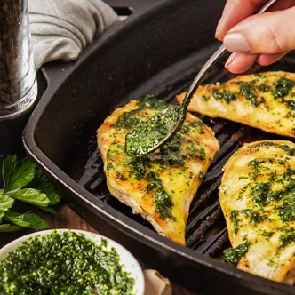 Grilled Chicken with Chimichurri