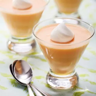 Gelatina de Naranja y Crema