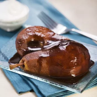 Abuelita Poached Pears