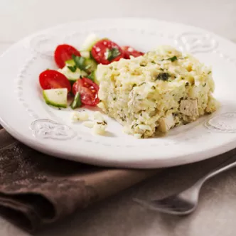 Cazuela de Pollo y Arroz