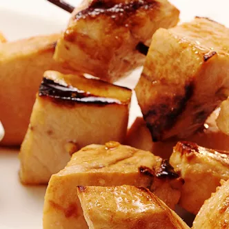 Grilled Swordfish Kabobs with Avocado Butter Long Right