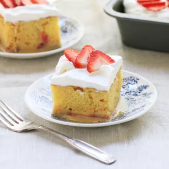 Strawberry Tres Leches Cake