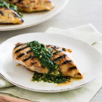 Grilled Chicken with Chimichurri