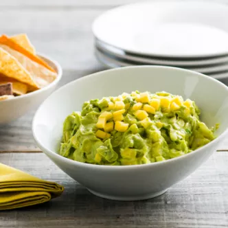 Creamy Serrano & Mango Guacamole