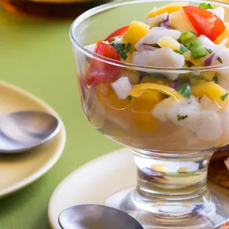 Scallop and Mango Ceviche Long Left