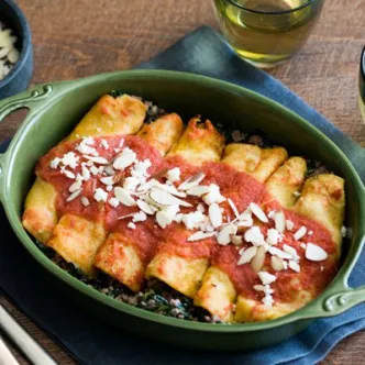 Entomatadas with Cuban Style Filling