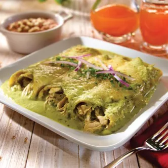 Spinach Enchiladas