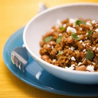Rice & Beans in Tomato Sauce