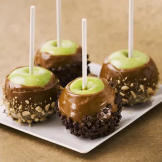 Dulce de Leche Caramel Apples