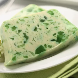 Mosaic Lime Gelatin